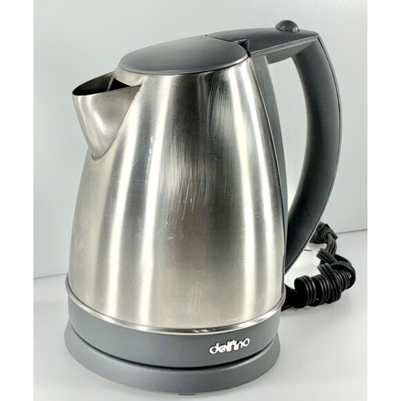 Toastess DLJK-459 Silver 1.8 qts Cordless Electric Kettle with Power Base Tested - Picture 5 of 11